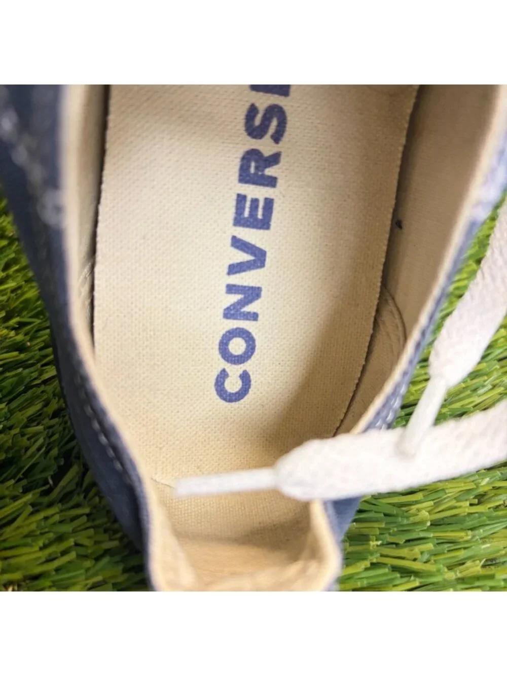Converse Chuck Taylor All Star Low Womens Size 5 Blue Athletic Shoes Sneakers